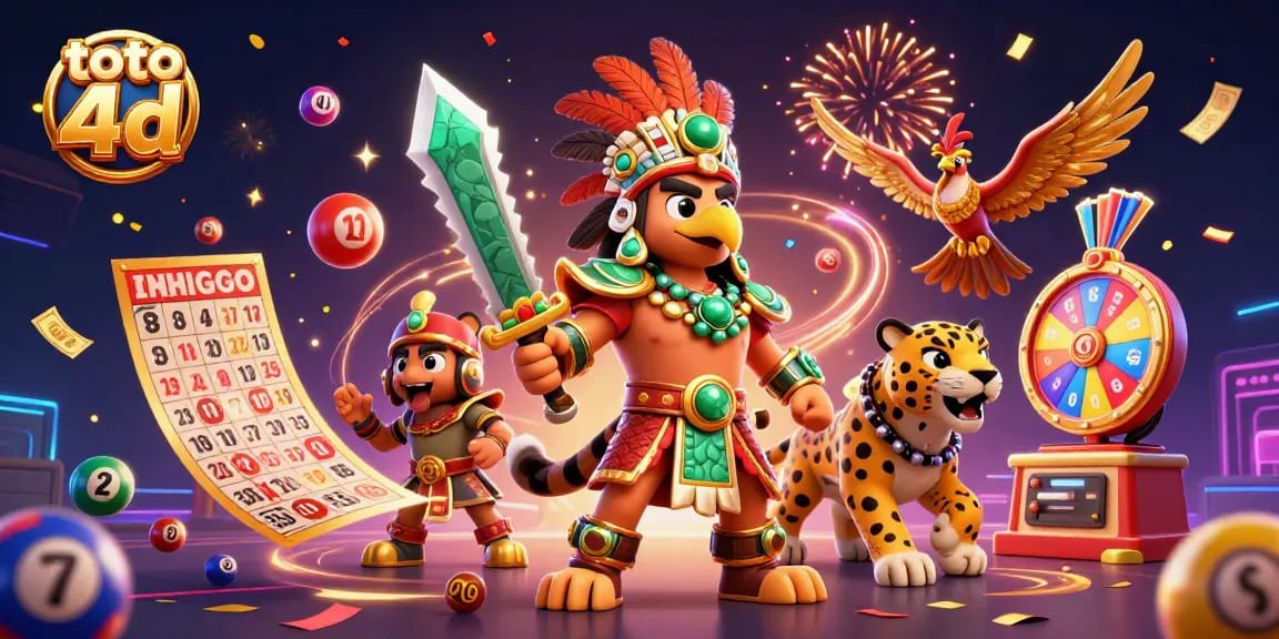 Play exciting toto 4d games with colorful elements and dynamic energy in a vibrant casino setting.