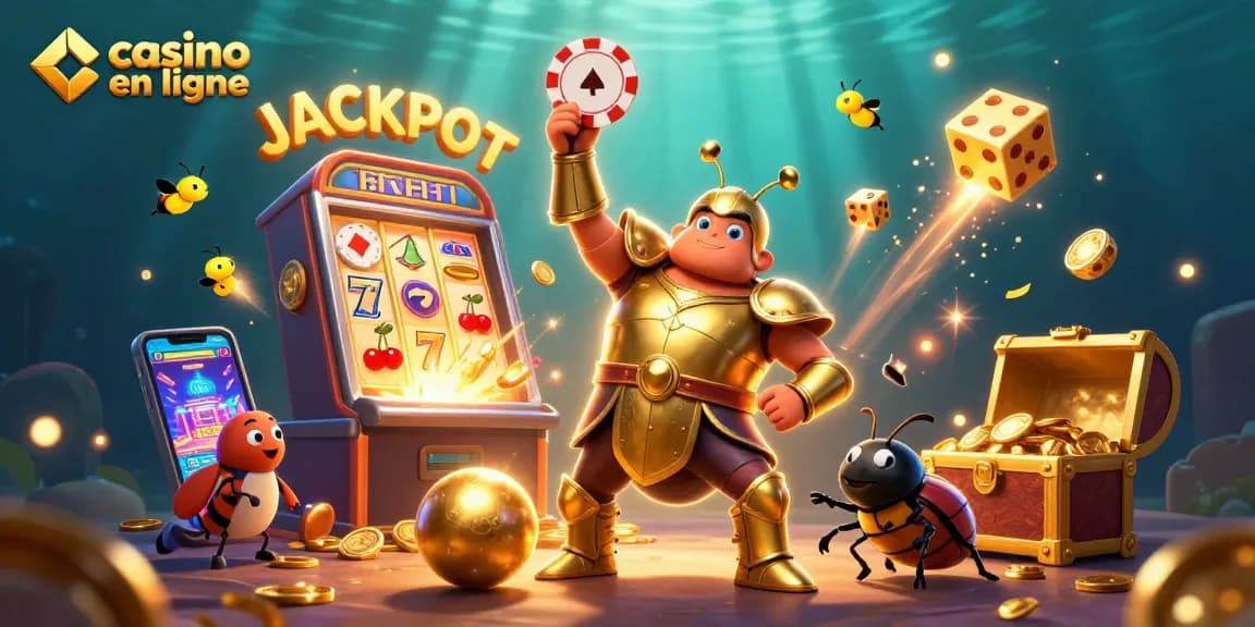 Faites-vous plaisir en jouant dans un casino en ligne avec un héros insecte et des jackpots éclatants.