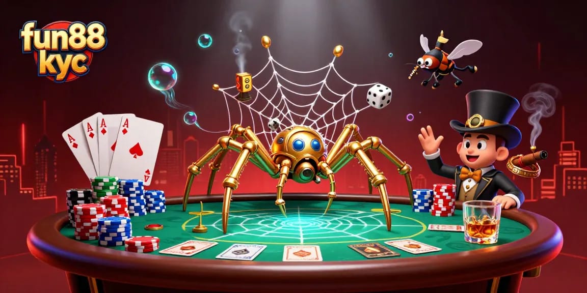 Chơi cùng fun88 kyc trong không gian sôi động tại casino ảo với nhiều chi tiết hấp dẫn.