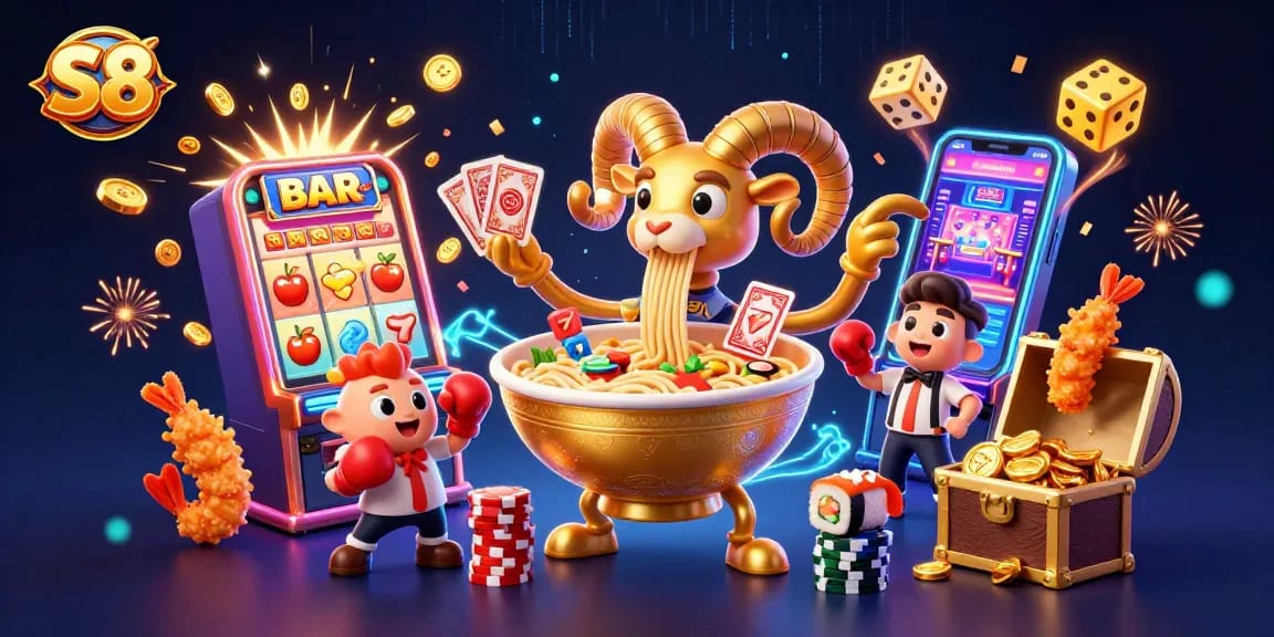 S8 invites players to enjoy a vibrant online casino experience with an exciting jackpot explosion.
