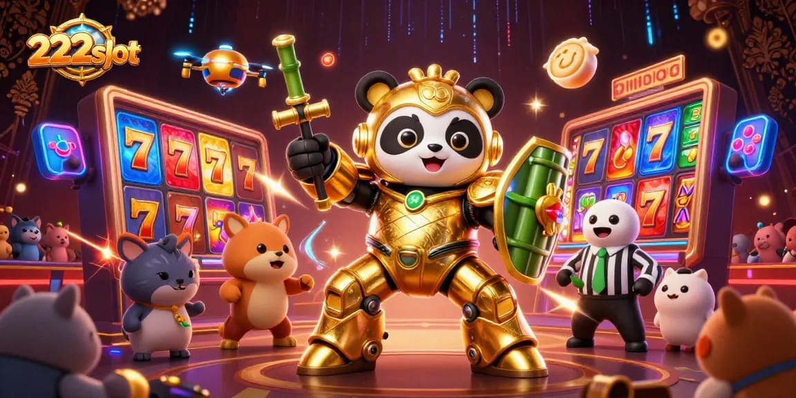 Menangkan pengalaman judi slot online di 222slot dengan ilustrasi kasino 3D yang menakjubkan.
