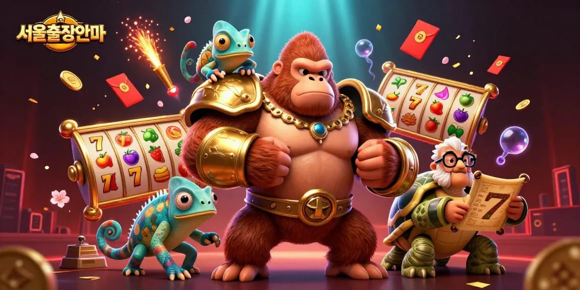 Experience thrilling 서울출장안마 adventures with engaging slot reels and dynamic characters!
