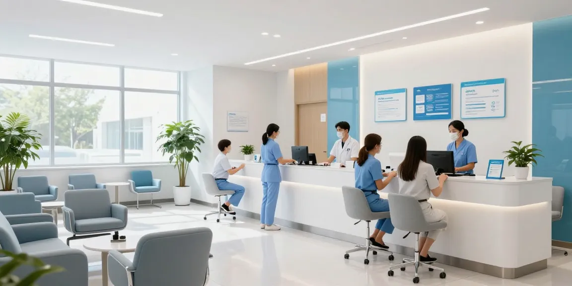 Hair transplant Turkey at a modern health clinic focused on patient care and doctor consultation.