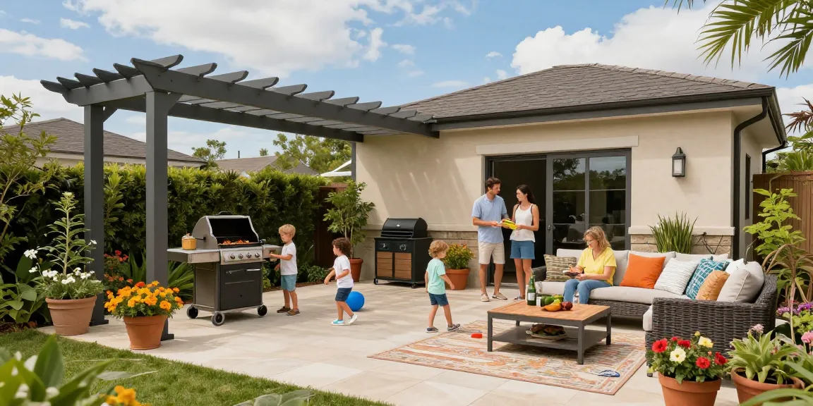 Terrassenüberdachungen aus Aluminium bieten optimalen Schutz für entspannte Momente im Freien.