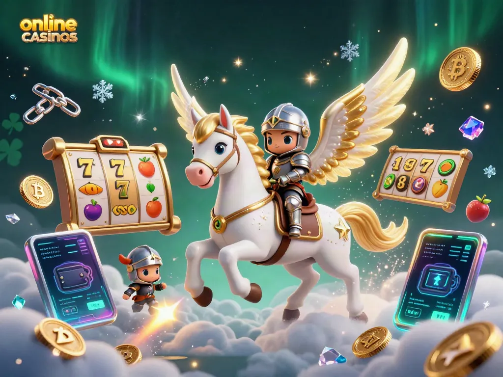 Experience thrilling online casinos with dynamic characters and vibrant gaming elements.