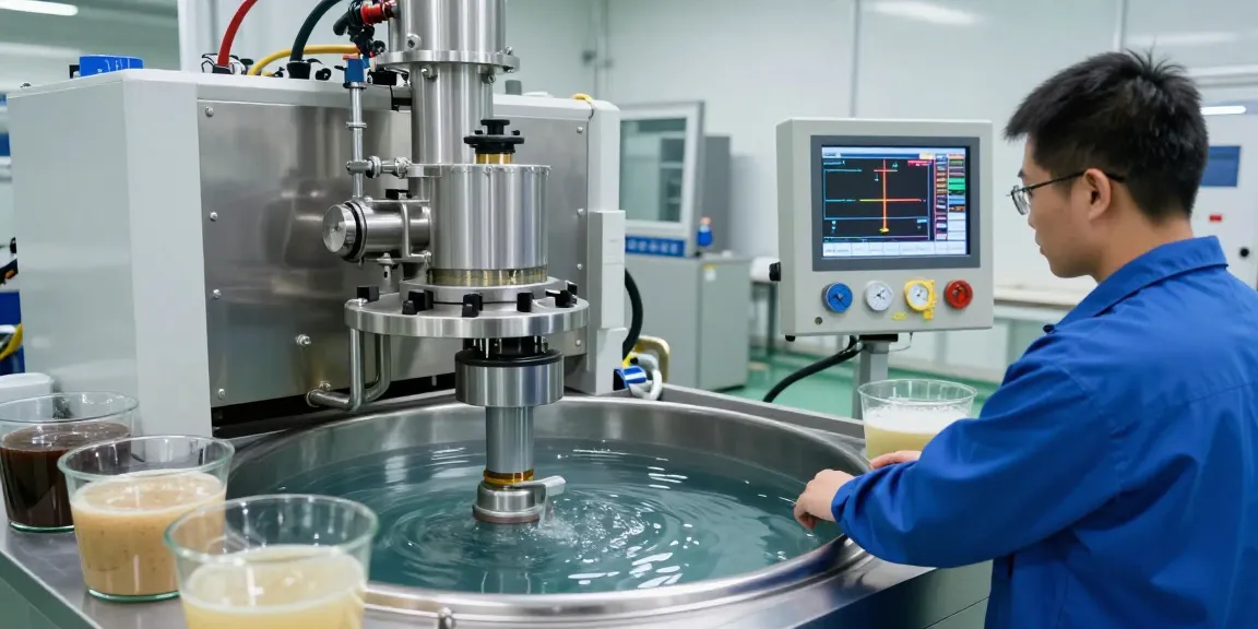 Advanced sludge dewatering centrifuge in operation showcasing efficient wastewater treatment technology.