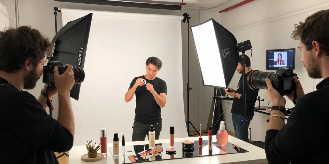 fotografia prodotti milano in studio professionale, con fotografo e articoli in focus