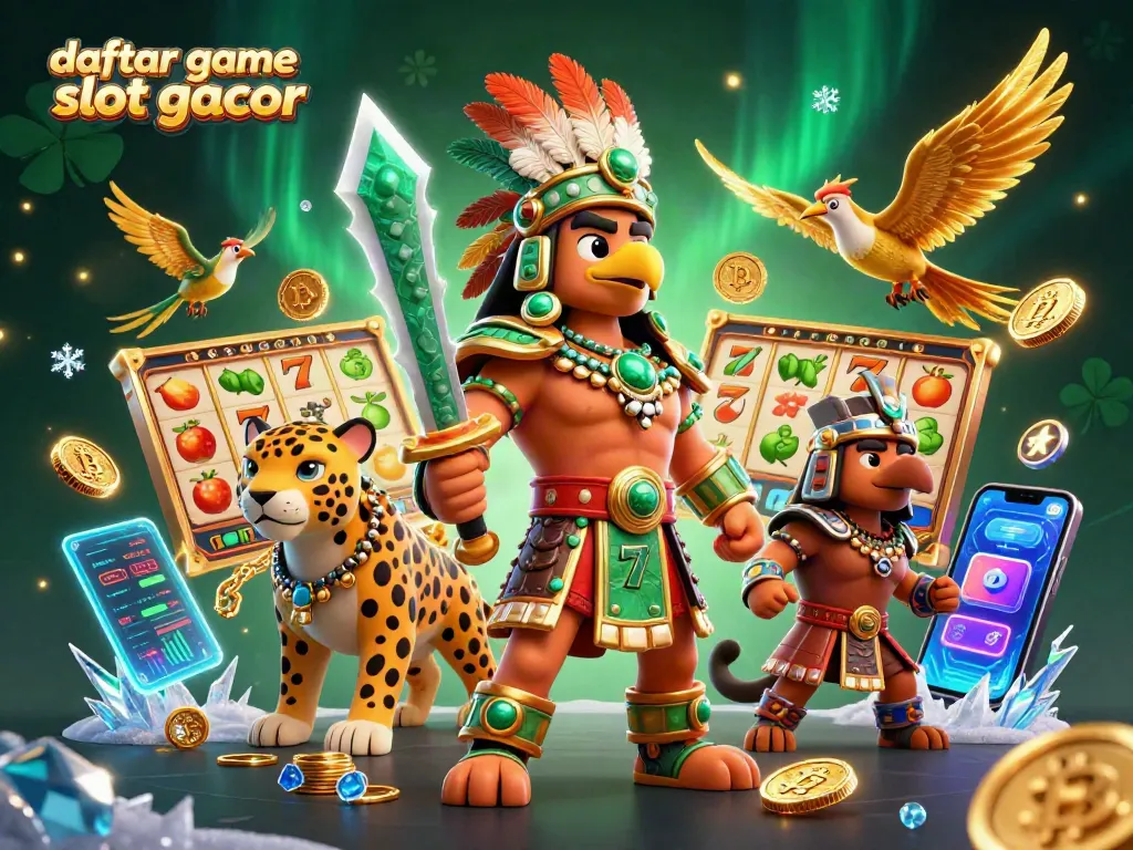 Menangkan permainan dengan daftar game slot gacor yang penuh keberuntungan dan grafis menarik.