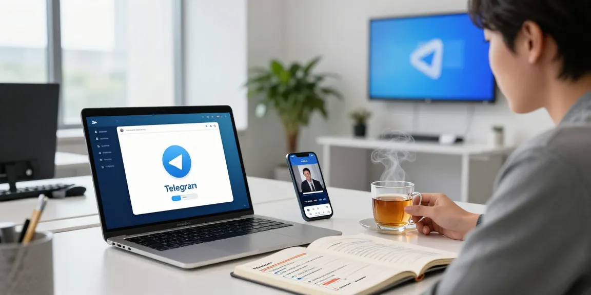 Beginner guide for using Telegram in China with a user exploring setup and features.