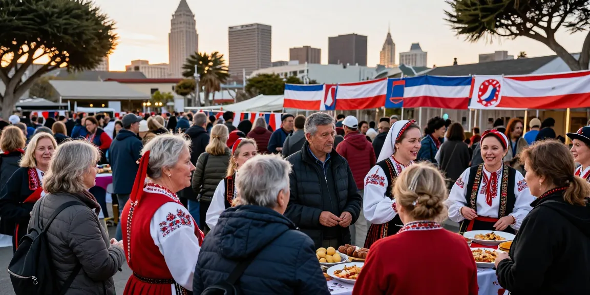 Community gathering at https://www.sfpol.com/ showcasing Polish culture in San Francisco.
