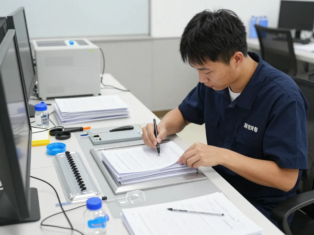 Bóc ép plastic được xử lý chuyên nghiệp bởi kỹ thuật viên, đảm bảo tài liệu không bị hỏng hóc.