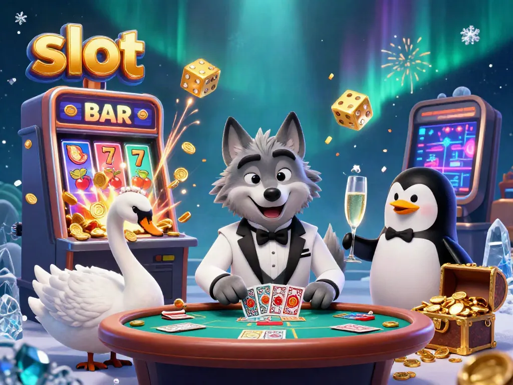 Experience the thrill of slot gaming with vibrant characters and explosive jackpots.