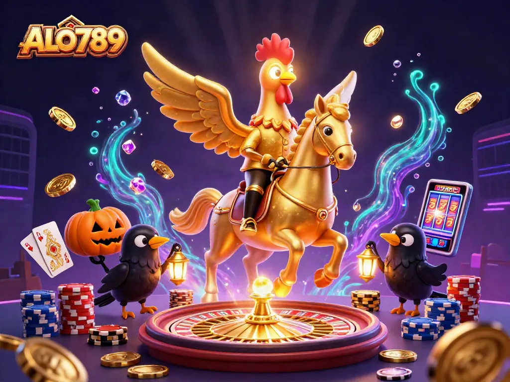 Engage with ALO789's exciting gaming world, featuring vibrant visuals and action-packed scenes.
