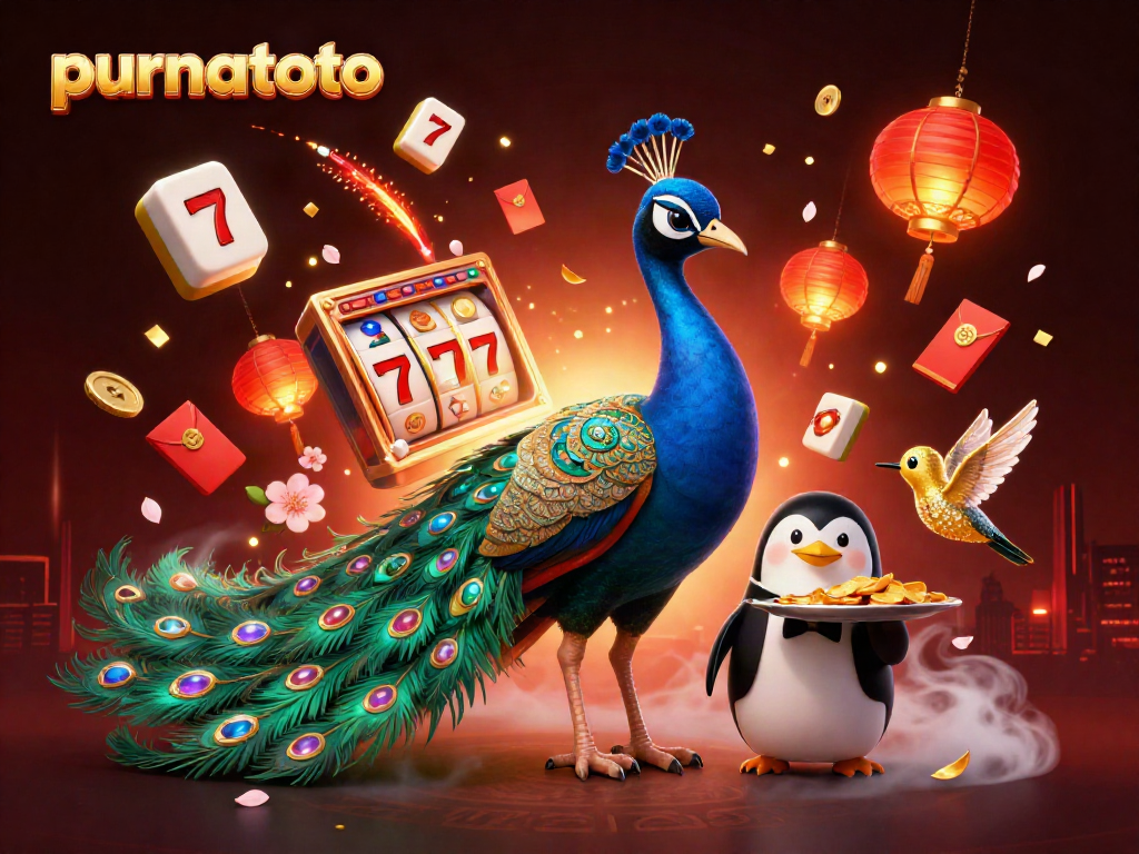 Purnatoto menawarkan keseruan bermain slot dengan elemen hoki dan kemewahan dalam ilustrasi 3D yang menakjubkan.