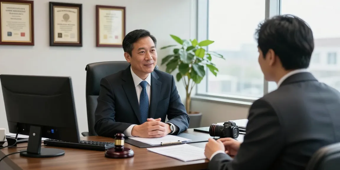 Philadelphia Employment Lawyer consulting with a client in a modern office setting, illustrating professional legal advocacy.