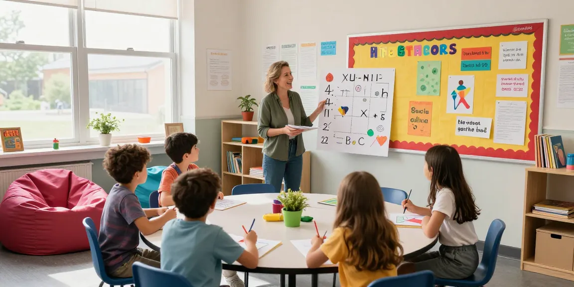 Classroom Poster Makers creating vibrant educational posters to inspire student engagement.