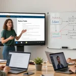 Interactive online session demonstrating Redux state management training with diverse learners engaged in a vibrant virtual class.