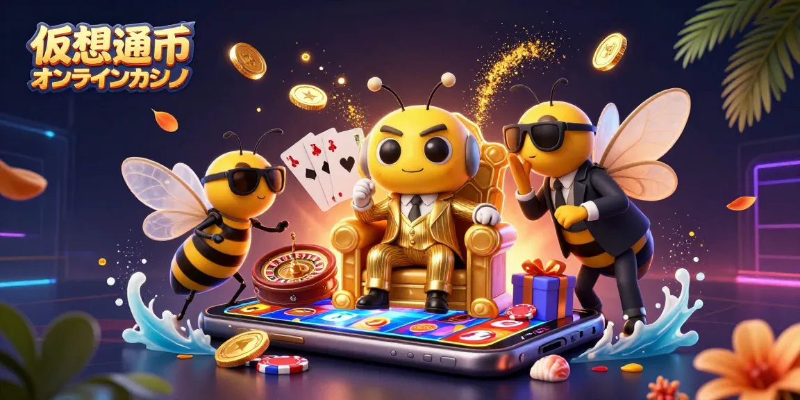 仮想通貨 オンラインカジノで楽しむユニークなキャラクターたちの動的なシーン