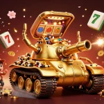 Engage with u888, the unique online casino featuring a miniature casino inside a golden beetle tank.