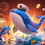 Engage in thrilling gameplay at TT88 with 3D slot reels amidst a vibrant ocean scene.