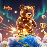 Engage with SCATTER911 through an energetic casino-themed scene featuring dynamic elements and characters.