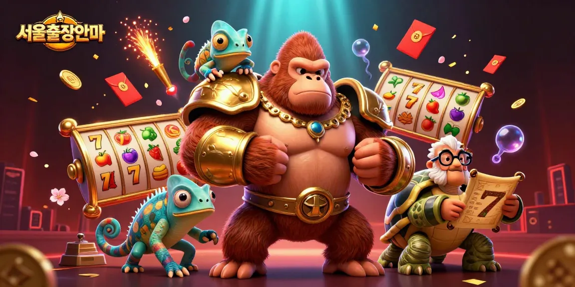Experience thrilling 서울출장안마 adventures with engaging slot reels and dynamic characters!