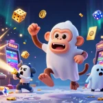 Experience thrilling gameplay with u88 at a haunted casino filled with golden coins and jackpot action!