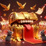 Engage with UK88's exciting casino experience through vibrant treasure hunt visuals and spinning reels.
