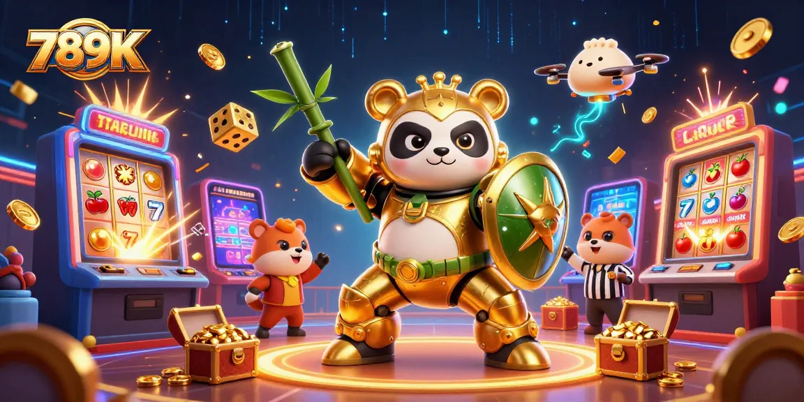 Join the excitement at 789K as players engage with vibrant casino elements bursting with jackpots and thrilling gaming action.