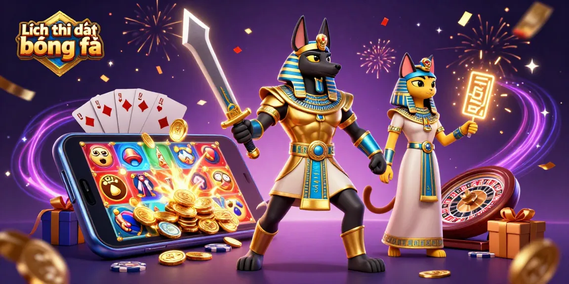 Experience the thrill of Lịch thi đấu bóng đá with colorful slot games and ancient themes!