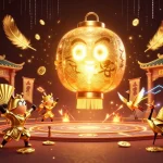 Engage with FIVE88's thrilling casino atmosphere featuring vibrant spirits, warriors, and game elements.