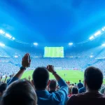 Mendapatkan pengalaman bolakami saat menonton pertandingan sepak bola secara langsung.