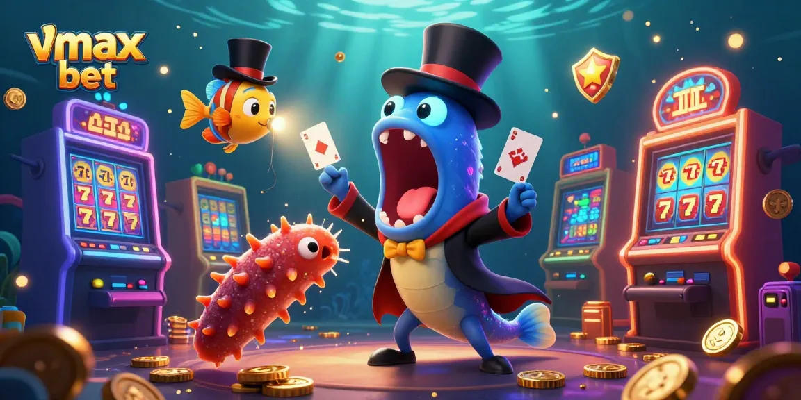 Experience the thrilling world of vmax bet with vibrant characters and sparkling game elements.