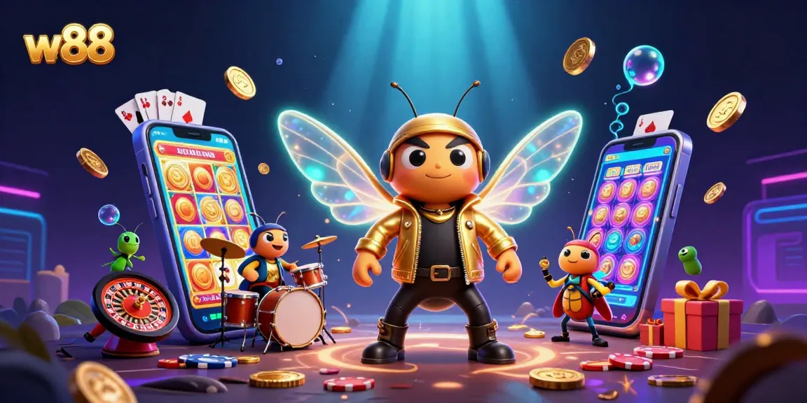 Chơi game tại w88, người chơi trải nghiệm nhiều trò hấp dẫn và mãn nhãn.