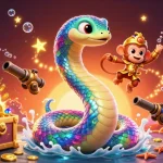 Bet on exhilarating adventures with Net88 as the rainbow serpent symbolizes fortune and gaming.