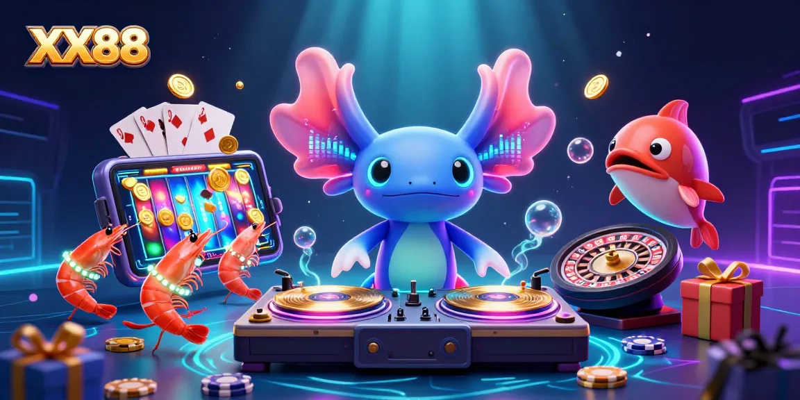 Engage in vibrant gaming at XX88 with dynamic characters and immersive gambling elements.