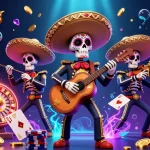 Experience thrilling gameplay at dewabos138 with vibrant mariachis and dynamic casino elements.