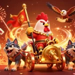 Spin slots and win big with GG88's lively 3D casino scene featuring dynamic elements.