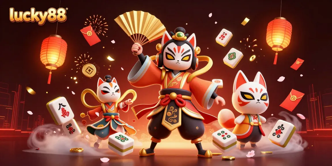 Engage in slots action at lucky88 with vibrant casino characters and dynamic elements.
