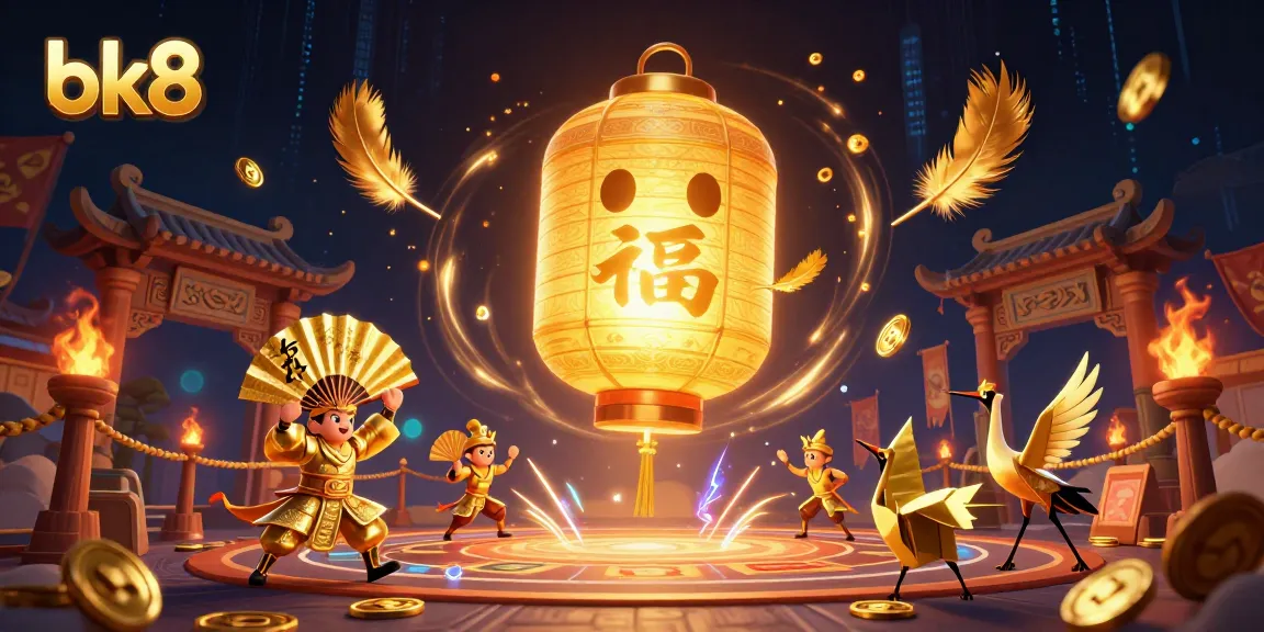 Experience thrilling gameplay at bk8 with a vibrant 3D casino scene full of action and excitement.