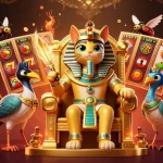 Experience thrilling gameplay with slot 5k and jackpot reels in an engaging 3D casino scene.