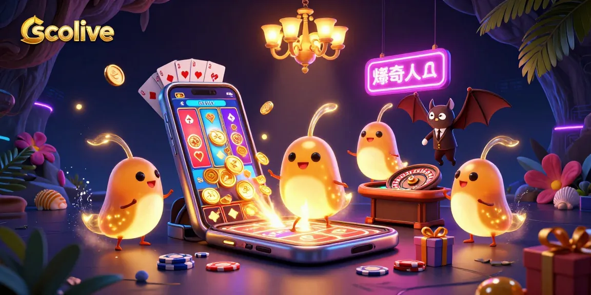 Socolive illuminates the cave casino with glowworms and bat dealers, featuring vibrant slot games and dynamic action.