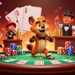 Dans ce casino en ligne, des hyènes s'amusent tout en rendant hommage aux jeux de cartes et aux cocktails.