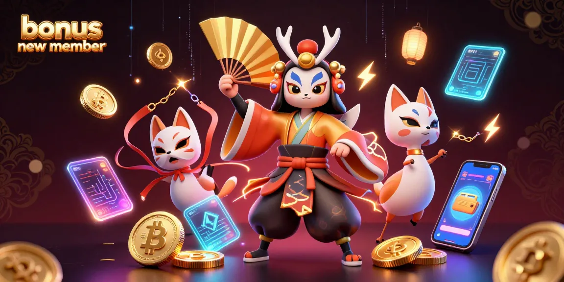 Engage with exciting gameplay featuring bonus new member opportunities, illuminated with vibrant casino elements.