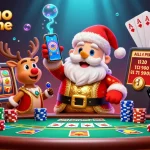 Remportez des jackpots dans ce casino en ligne animé avec le père Noël et ses amis.