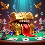 Analysez la licence simsinos casino licence et sa sécurité à travers une illustration colorée et dynamique.
