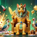 Jouez au casino en ligne avec des machines à sous et un pharaon égyptien