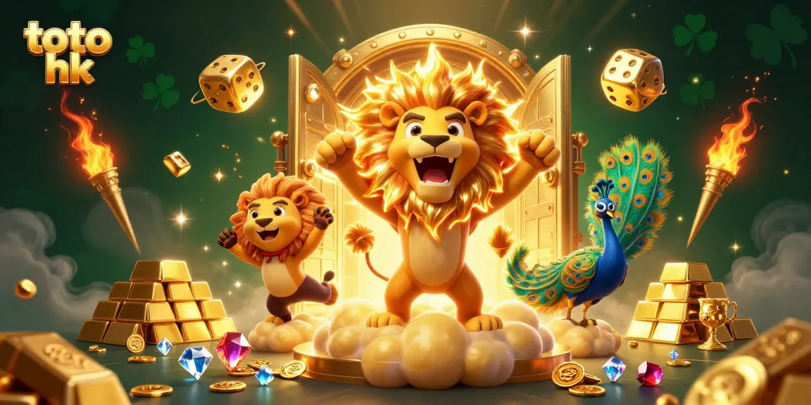 Memenangkan jackpot dengan toto hk dalam petualangan kasino yang megah dan penuh harta.
