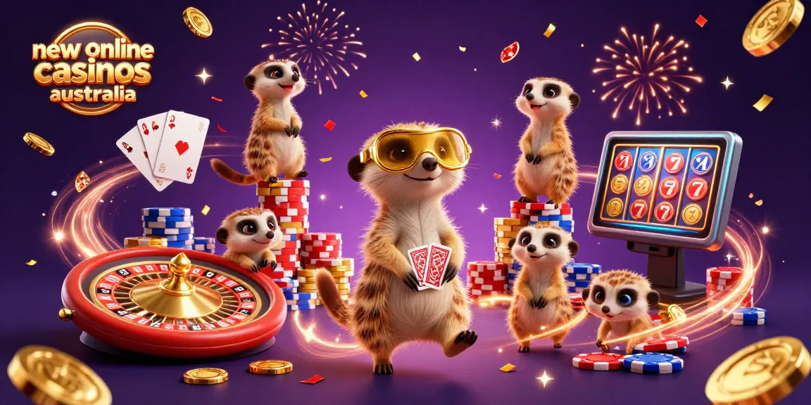 Experience new online casinos Australia with a lively meerkat casino scene and dynamic gaming elements.