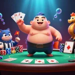 Menangkan jackpot slot gacor dengan ilustrasi 3D yang menampilkan fugu sumo bermain dalam arena bawah laut.